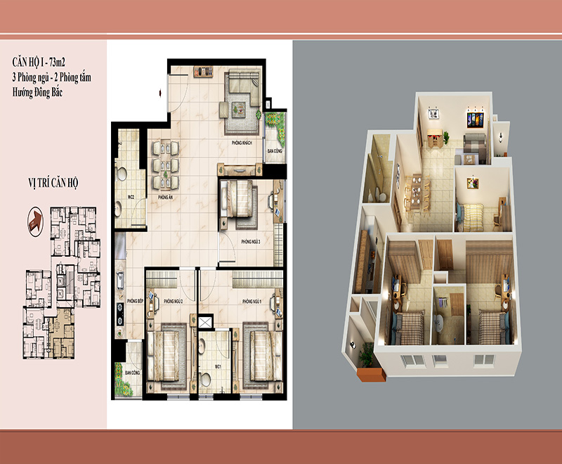 Thiết kế căn hộ I