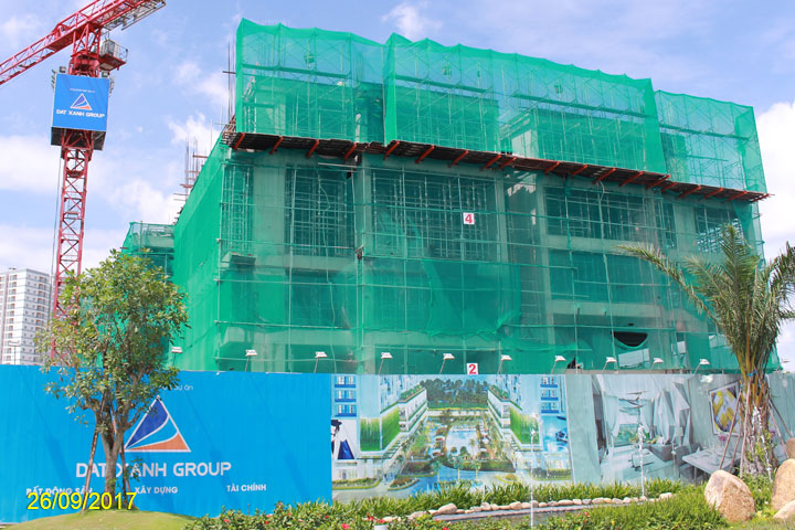 Dự án đang thi công tầng 5