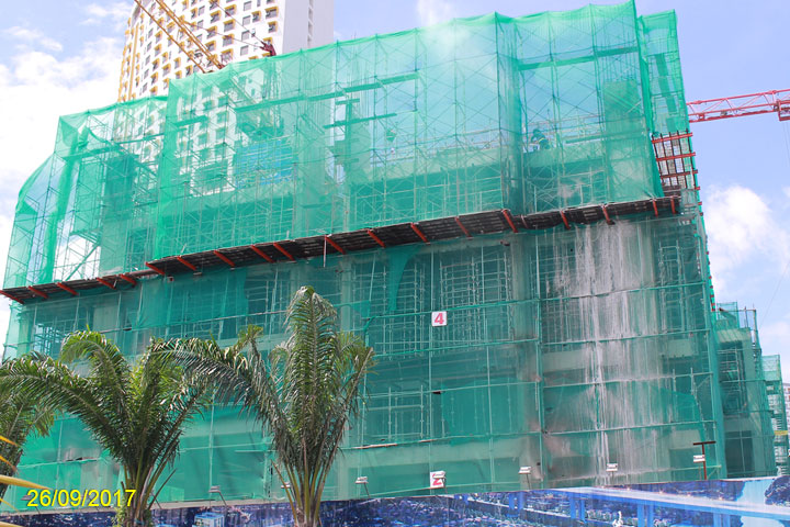 Dự án đang thi công tầng 5