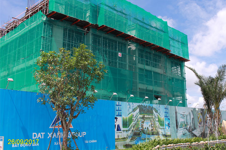 Dự án đang thi công tầng 5