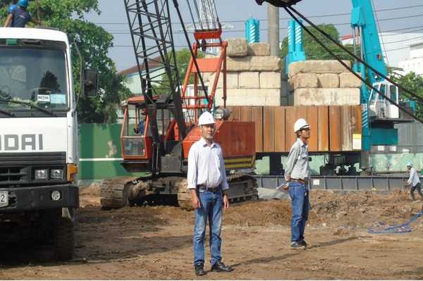 Công tác giám sát thi công ép cọc