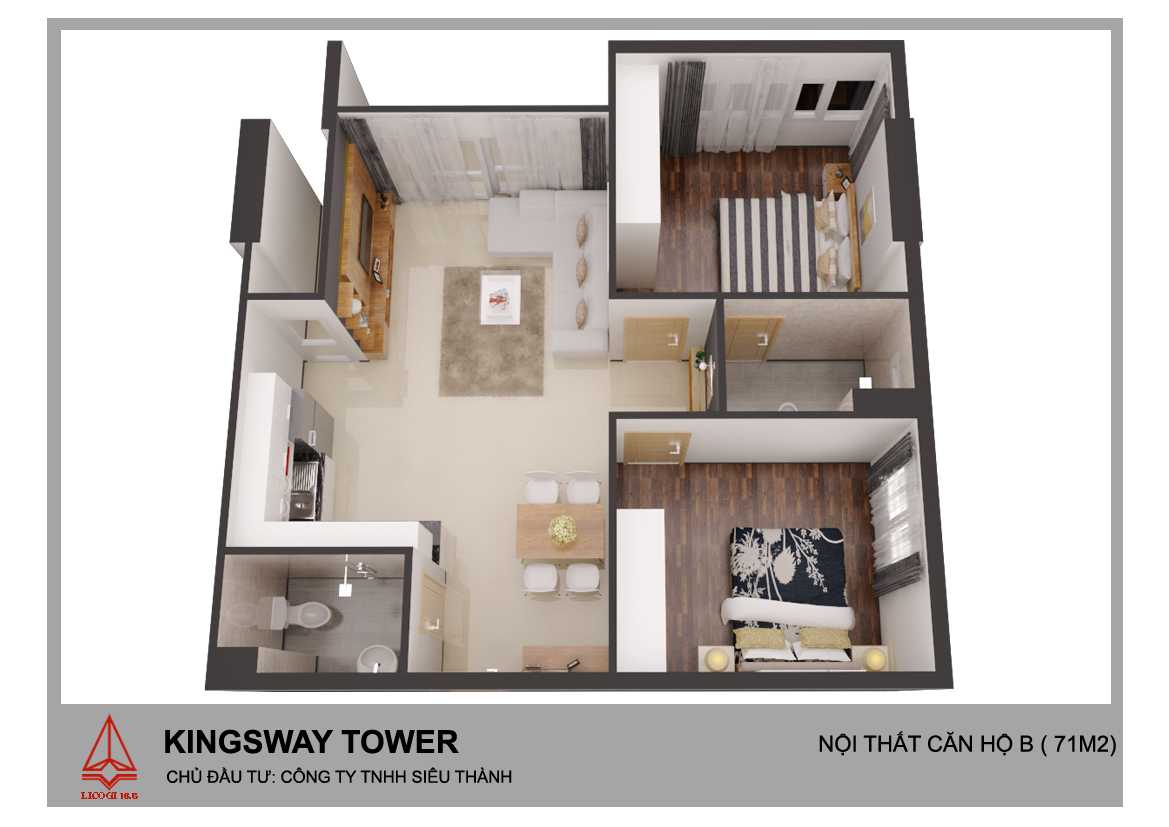 Thiết kế căn hộ B