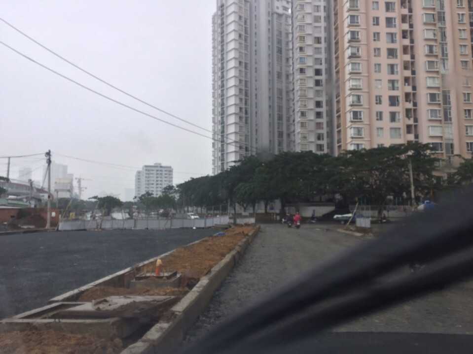 Dự án tiến hành làm cọc móng