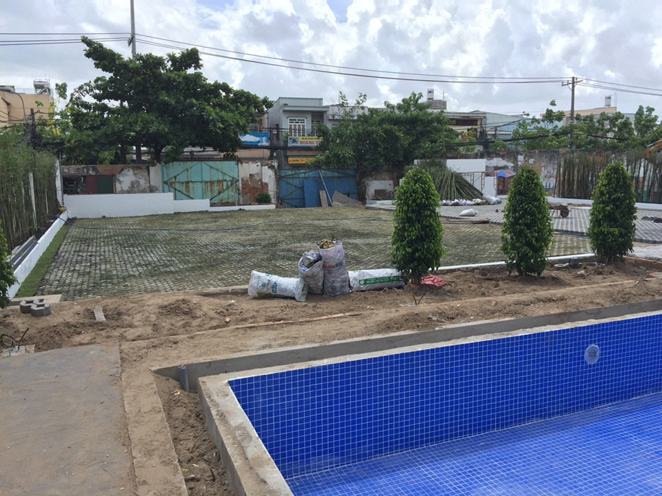 Dự án đang thi công phần thô