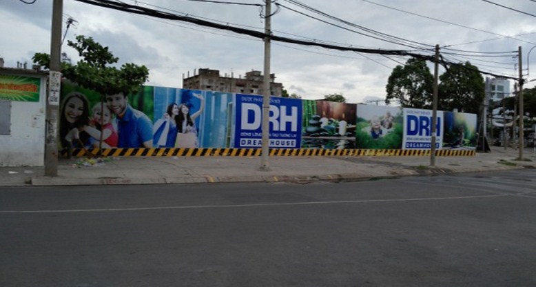 Dự án đang thi công phần thô