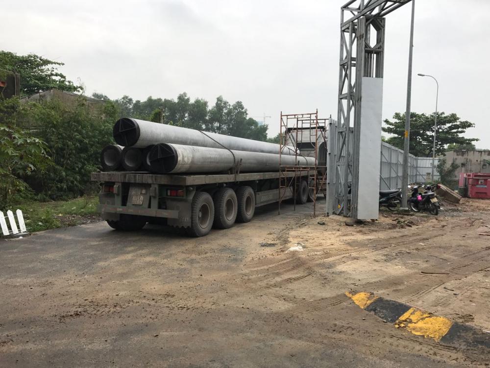 Dự án đang thi công hạ tầng