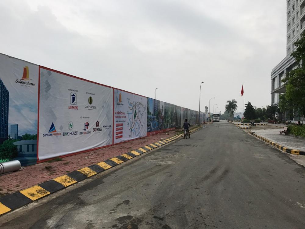 Dự án đang thi công hạ tầng