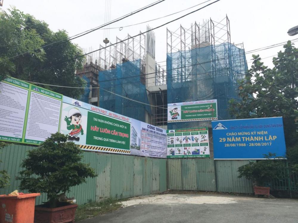 Dự án đã thi công xong tầng 4