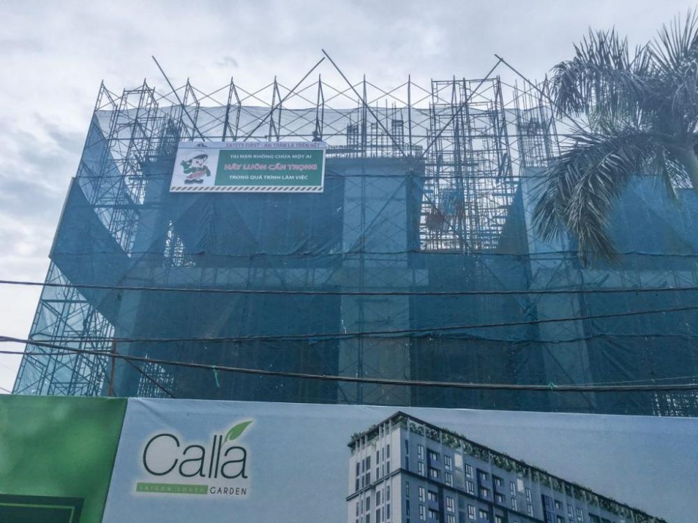 Dự án đã thi công xong tầng 4