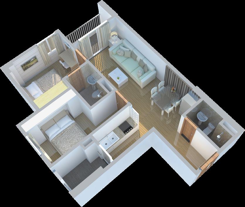 Căn hộ Packexim 4