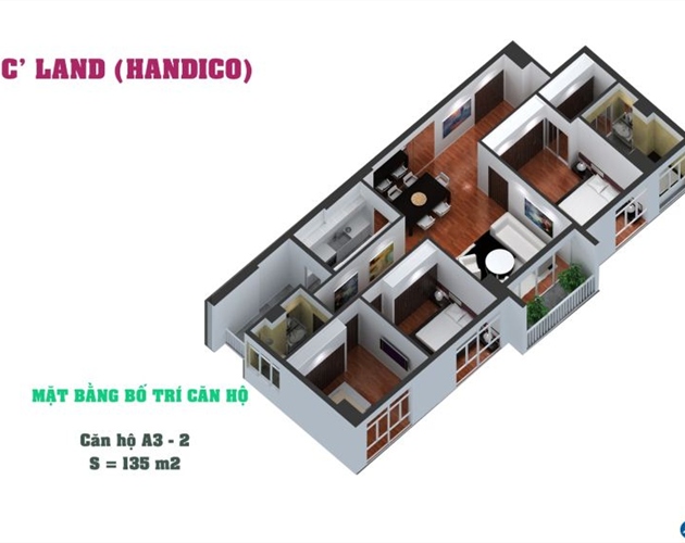 Thiết kế căn hộ A3