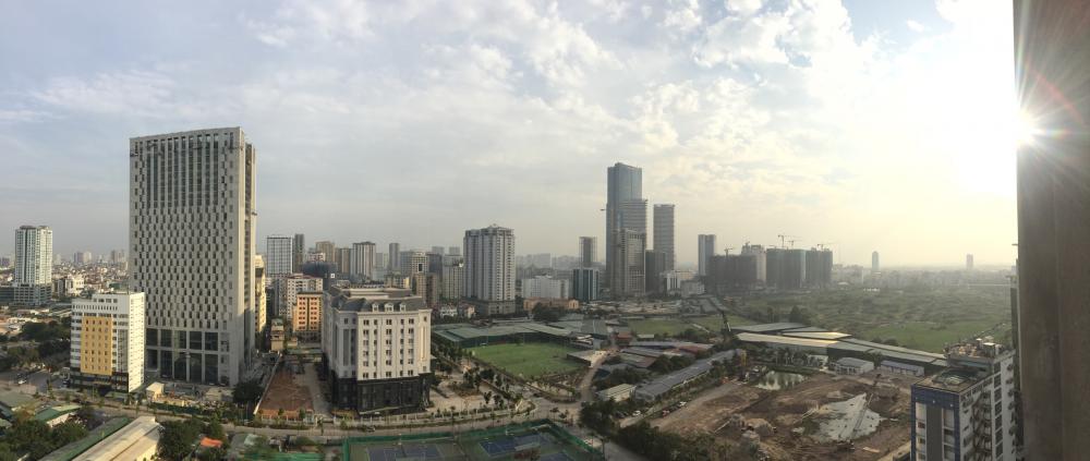 Tòa A đã thi công đến tầng 27