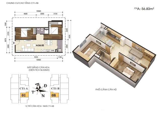 Thiết kế căn hộ A