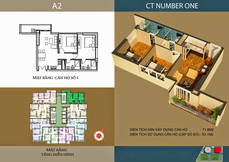 Thiết kế căn hộ số 5