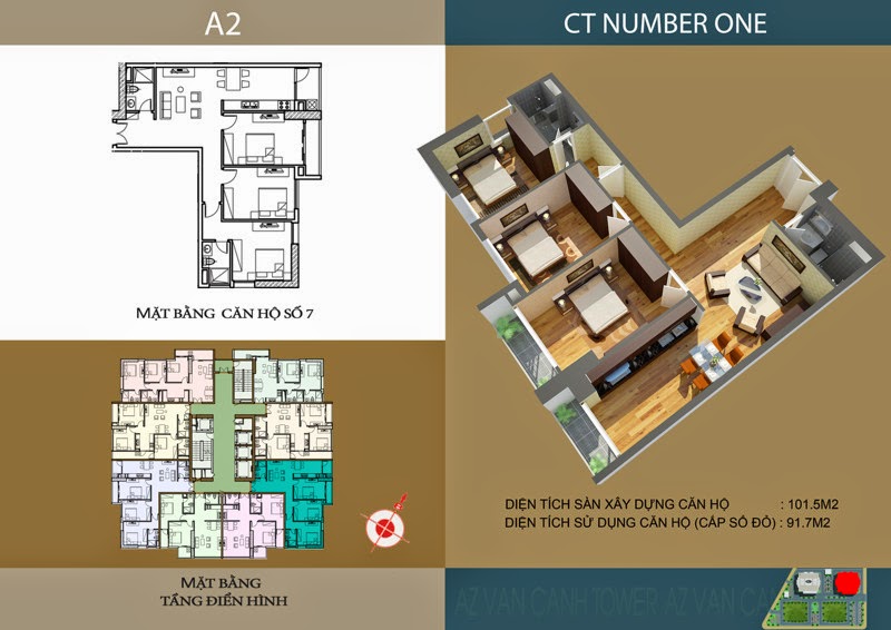 Thiết kế căn hộ số 7
