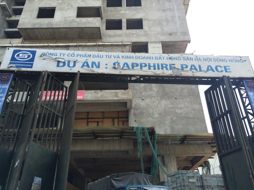 Dự án đang thi công phần thô