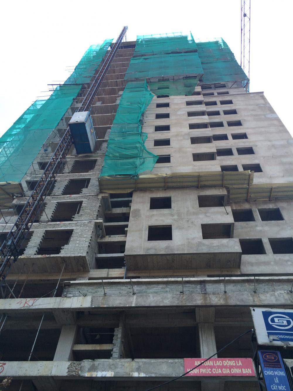 Dự án đang thi công phần thô