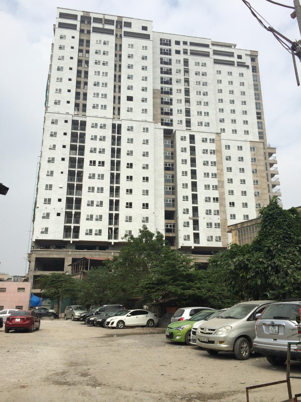 Dự án đang sơn sửa mặt ngoài