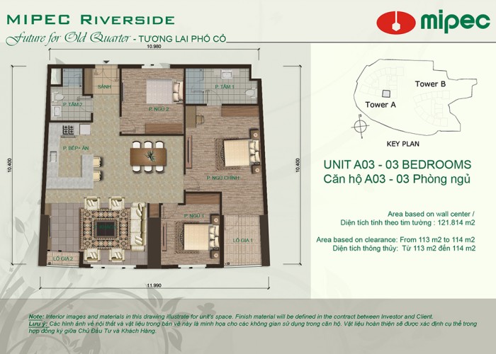 Thiết kế căn hộ A03