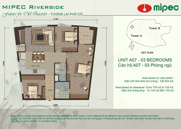 Thiết kế căn hộ A07