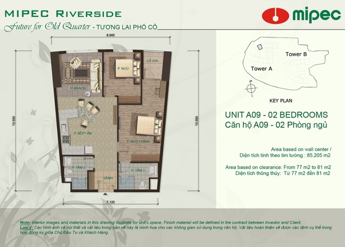 Thiết kế căn hộ A09