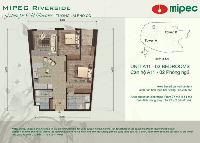 Thiết kế căn hộ A11