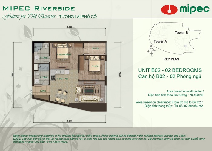 Thiết kế căn hộ B02