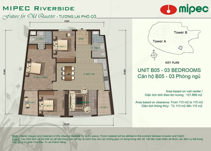 Thiết kế căn hộ B05