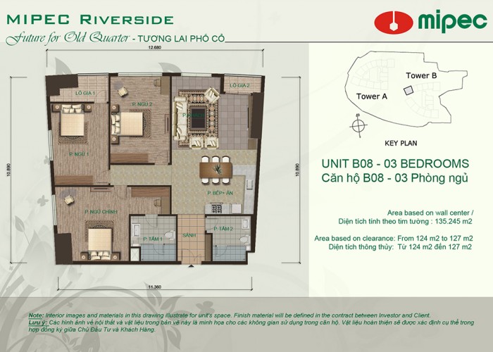 Thiết kế căn hộ B08