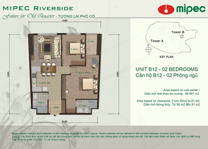 Thiết kế căn hộ B12