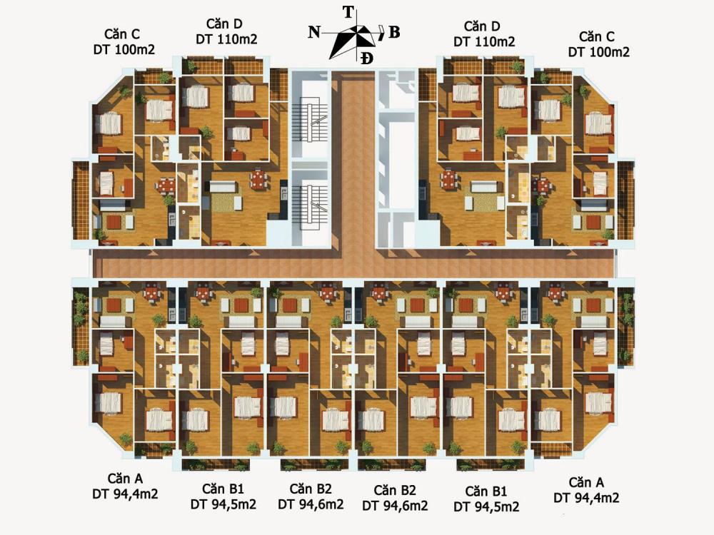 Tầng điển hình