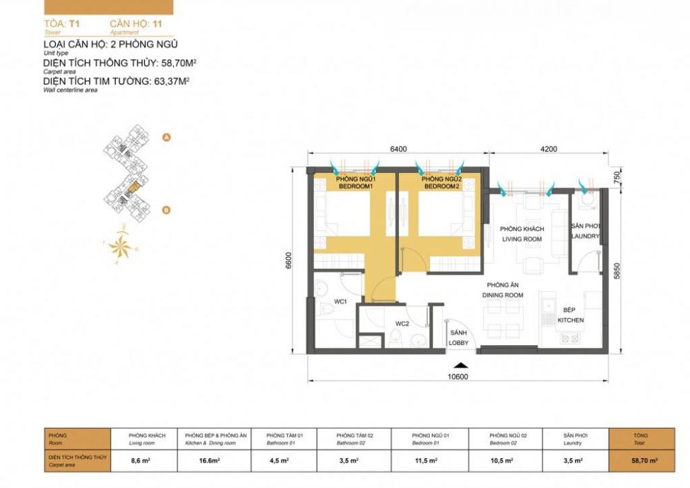 Thiết kế căn hộ 11