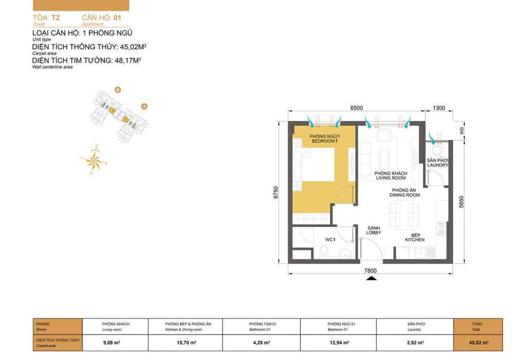 Thiết kế căn hộ 01