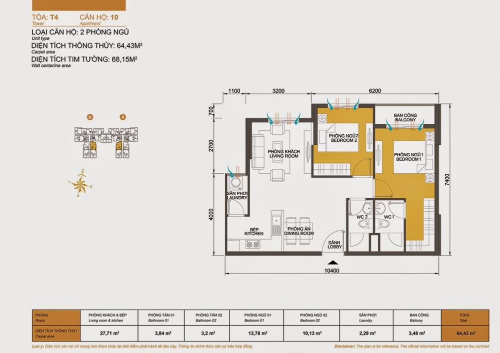 Thiết kế căn hộ 10
