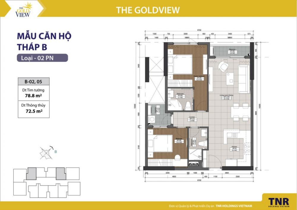 Thiết kế căn hộ 02, 05