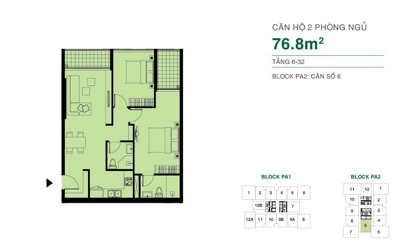 Thiết kế căn hộ số 6