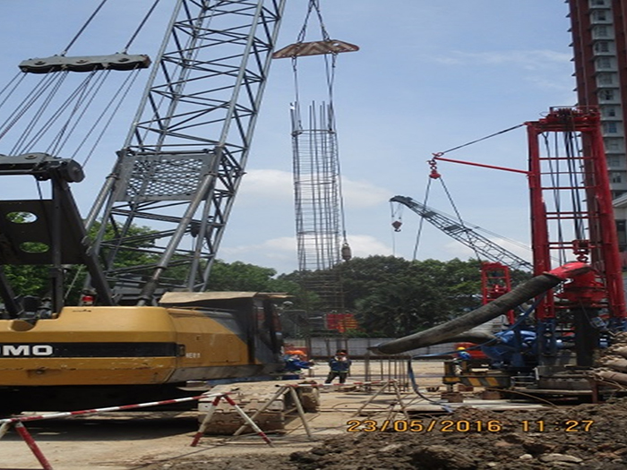 Công tác khoan cọc khoan nhồi