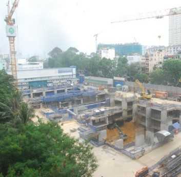 Dự án đang thi phần ngầm