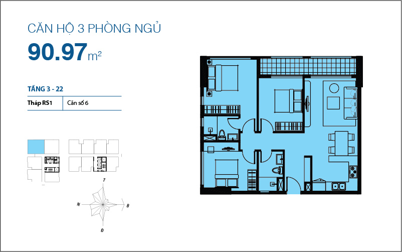 Thiết kế căn hộ số 6