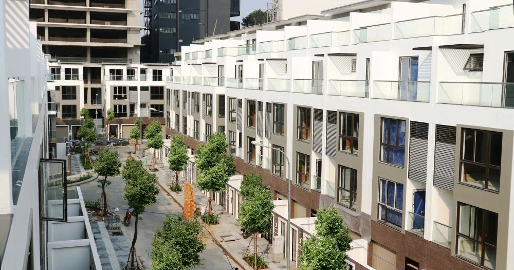 Nhà Phố Hà Đô Centrosa Garden Quận 10 đang bàn giao nhà