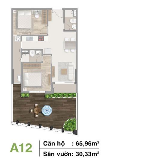 Thiết kế căn hộ A12