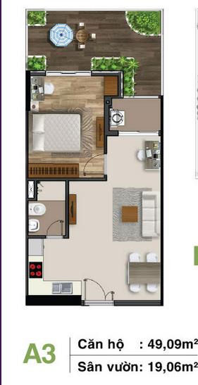 Thiết kế căn hộ A3