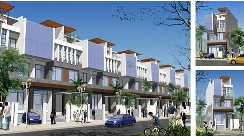 Nhà phố Ngọc Đông Dương 2