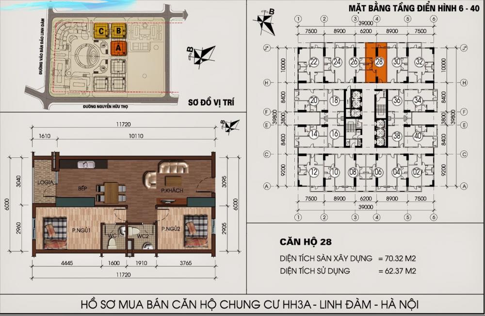 Thiết kế căn hộ 28