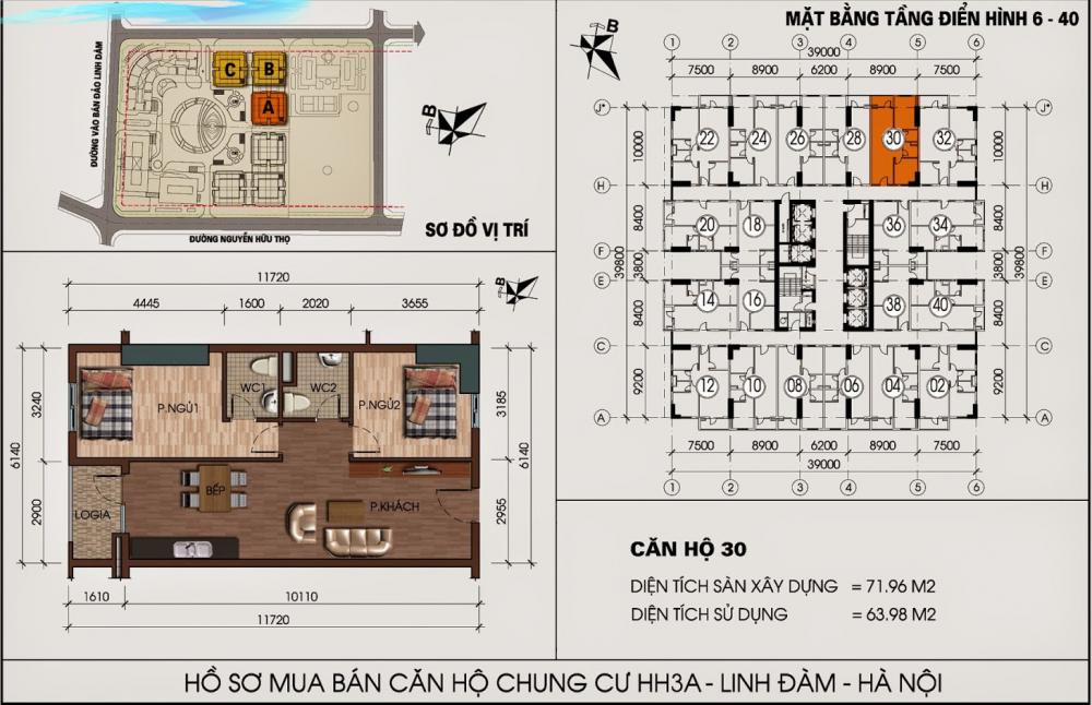 Thiết kế căn hộ 30
