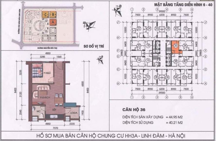Thiết kế căn hộ 36