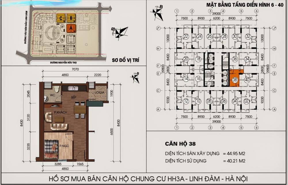 Thiết kế căn hộ 38