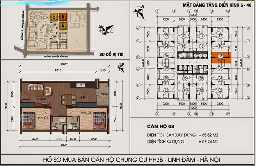 Thiết kế căn hộ 08