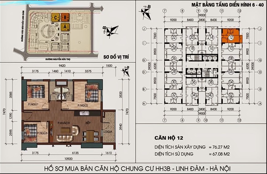 Thiết kế căn hộ 12