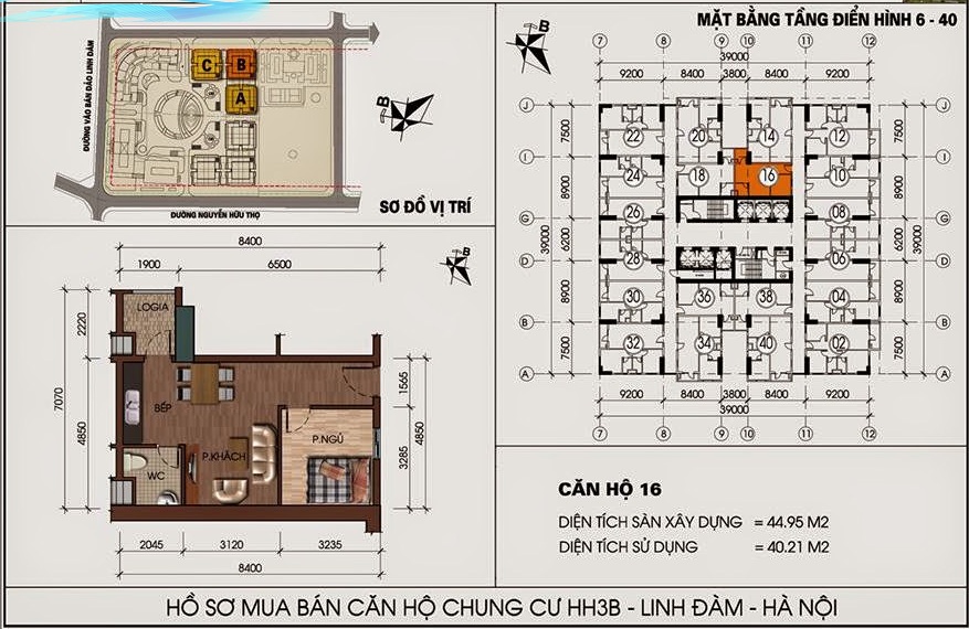 Thiết kế căn hộ 16